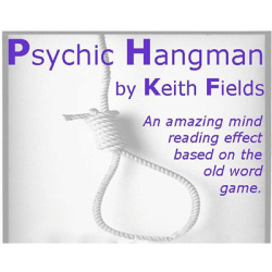 (image for) Psychic Hangman by Keith Fields - Trick