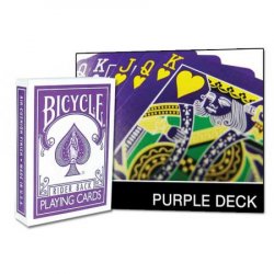 (image for) Bicycle Purple Deck (First Generation) Playing Cards by Magic Makers