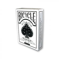 (image for) Raider Bicycle Deck White by US Playing Card - Trick