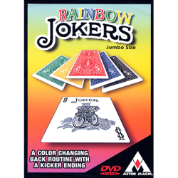 (image for) Rainbow Jokers (Jumbo) by Astor - Trick