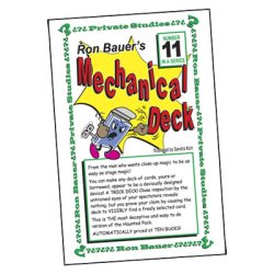 (image for) Ron Bauer Series: #11 - Ron Bauer's Mechanical Deck - Book