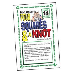 (image for) Ron Bauer Series: #14 - Four Squares & A Knot - Book
