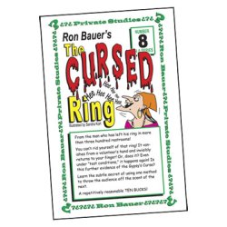 (image for) Ron Bauer Series: #8 - The Cursed Ring - Book