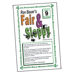 (image for) Ron Bauer Series: #9 - Fair And Sloppy - Book