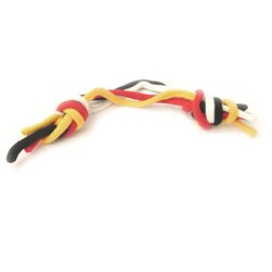 (image for) Red Yellow Black White Rope by Laflin Magic - Trick