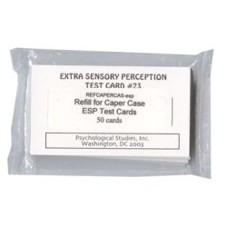 (image for) Refill for Caper-Case (ESP Test Cards) by Ray Piatt - Trick