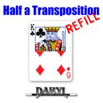 (image for) REFILL Half A Transposition (RED Back - 6D/KC) by Daryl - Trick
