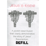 (image for) Jesus is Risen refill box by Top Hat Magic - Trick