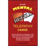(image for) Refill (BLANK) Mental Telepathy Cards by Chazpro Magic - Trick