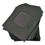 (image for) Nest of Wallet Refill Envelopes 50 units (Black with Window) - Trick
