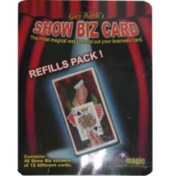 (image for) Refill Show Biz Cards Guy Bavli
