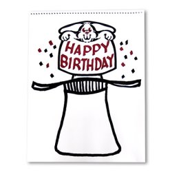 (image for) Refill Birthday for Signature Edition Sketchpad Card Rise (12 pack) by Martin Lewis - Trick