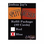 (image for) REFILL Blue for Split Decision by Joshua Jay - Trick