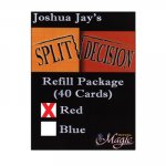 (image for) REFILL Red for Split Decision by Joshua Jay - Trick