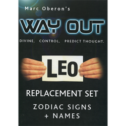 (image for) Refill for Way Out XII (Zodiac) by Marc Oberon - Trick