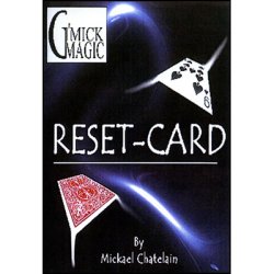 (image for) Reset Card (BLUE) by Mickael Chatelain - Trick