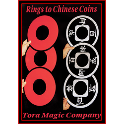 (image for) Rings to Chinese Coins by Tora Magic - Trick