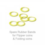 (image for) Spare Rubber Bands for Flipper coins & Folding coins - (25 per package) - Trick