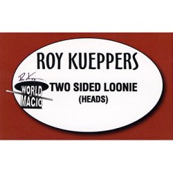 (image for) Two sided Canadian Loonie - (Heads) - Trick
