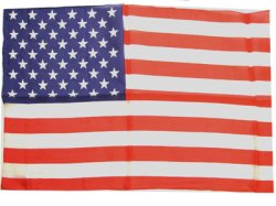 (image for) American Flag 13x20 Silk by Royal - Trick