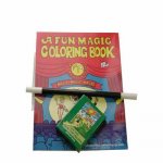(image for) Coloring Book kit-crayon, wand, book by Royal Magic - Trick