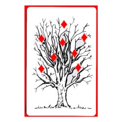 (image for) Tree of Diamonds Cards by Royal Magic(1 card= 1 unit) - Trick