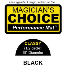 (image for) Classy Close-Up Mat (BLACK - 18 inch) by Ronjo - Trick