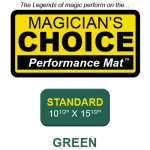 (image for) Standard Close-Up Mat (GREEN - 10.5x15.5) by Ronjo - Trick