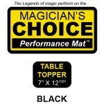 (image for) Table Topper Close-Up Mat (BLACK - 7x12.5) by Ronjo - Trick
