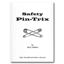 (image for) Safety Pin Trix by Jerry Andrus - Book