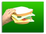 (image for) Sponge Club Sandwich (Xtr Cheese) Magic by Gosh