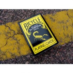 (image for) Magic Black Scorpion Bicycle Deck Playing Cards