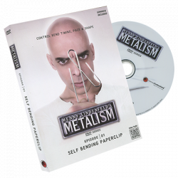 (image for) Metalism: Episode 01 - Self Bending Paperclip (DVD and Props) by Menny Lindenfeld - DVD