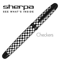 (image for) Sherpa Checkers Pen (B&W) ( 5041 ) - Trick