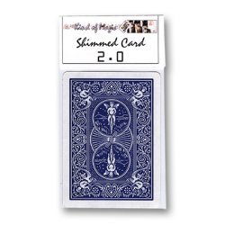 (image for) Shimmed Card 2.0 (Blue Back Bicycle) - Trick