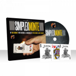 (image for) Simplex Monte Blue (Gimmicks and Online Instructions) by Rob Bromley and Alakazam Magic - DVD