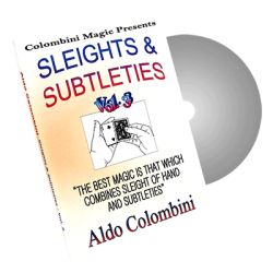 (image for) Sleights and Subtleties Volume 3 by Wild-Colombini - DVD