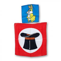 (image for) Silk 9 inch Rabbit from 18 inch Hat Silk - Trick
