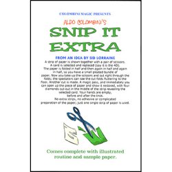 (image for) Snip It Extra by Aldo Colombini - Trick
