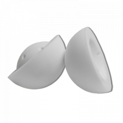 (image for) Split Ball - White (1.7 inch) by JL Magic - Trick