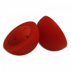 (image for) Split Ball - Red (1.7 inch) by JL Magic - Trick