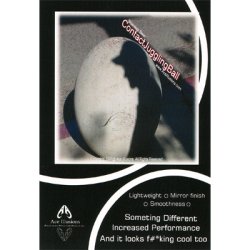 (image for) Stainless Steel Contact Juggling Ball (80mm, 1 Ball) - Trick