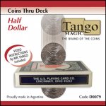 (image for) Coins Thru Deck Half Dollar by Tango - Trick (D0079)