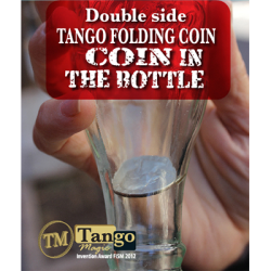 (image for) Double Side Folding Quarter (Internal System DVD w/Gimmick) (D0147) by Tango - Trick
