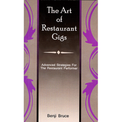 (image for) The Art of Restaurant Gigs by Benji Bruce - Book