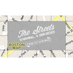 (image for) The Streets (Boston Map) by John Archer and Vanishing Inc. - Trick