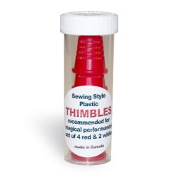 (image for) Thimble Set (4 Red and 2 White) - Trick