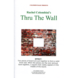 (image for) Thru the Wall by Wild-Colombini Magic - Trick