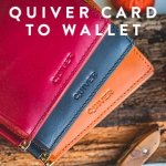 (image for) Quiver Card to Wallet - Black