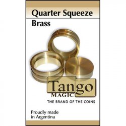 (image for) Quarter Squeeze Brass by Tango - Trick (B0012)